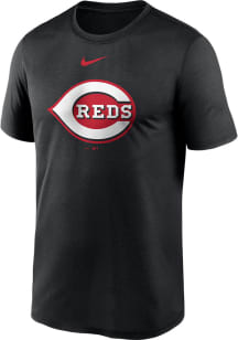 Nike Cincinnati Reds Black LARGE LOGO LEGEND Short Sleeve T Shirt