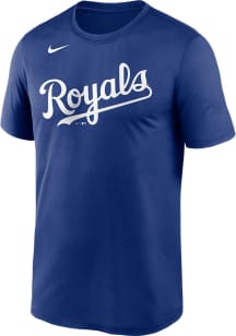Nike Kansas City Royals Blue WORDMARK LEGEND Short Sleeve T Shirt