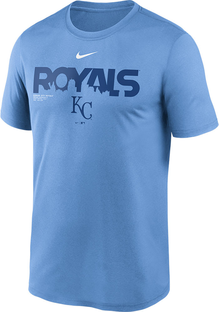 Kansas City Royals Nike City Connect Legend Practice Velocity T-Shirt - Mens