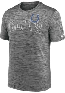 Nike Indianapolis Colts Black PRIMETIME VELOCITY ARCH Short Sleeve T Shirt