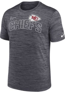 Nike Kansas City Chiefs Black PRIMETIME VELOCITY ARCH Short Sleeve T Shirt