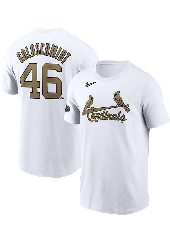 Paul Goldschmidt St Louis Cardinals White All Star Game 2022 Short Sleeve Player T Shirt
