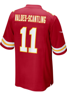 Marquez Valdes-Scantling  Nike Kansas City Chiefs Red HOME Football Jersey