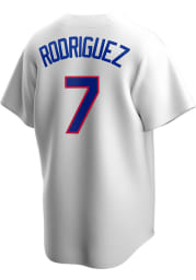 Ivan Rodriguez Texas Rangers Nike Coop Replica Cooperstown Jersey - White