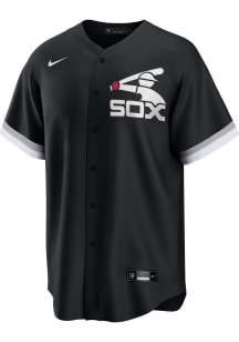 Chicago White Sox Mens Nike Replica Alt Jersey - Black
