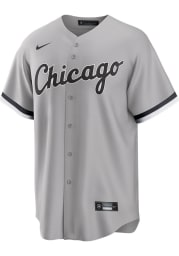 Chicago White Sox Mens Nike Replica Replica Jersey Jersey - Grey