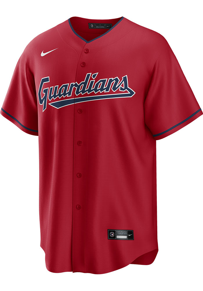 Cleveland Indians No30 Tyler Naquin Men's Nike White Home 2020 Authentic Team Jersey
