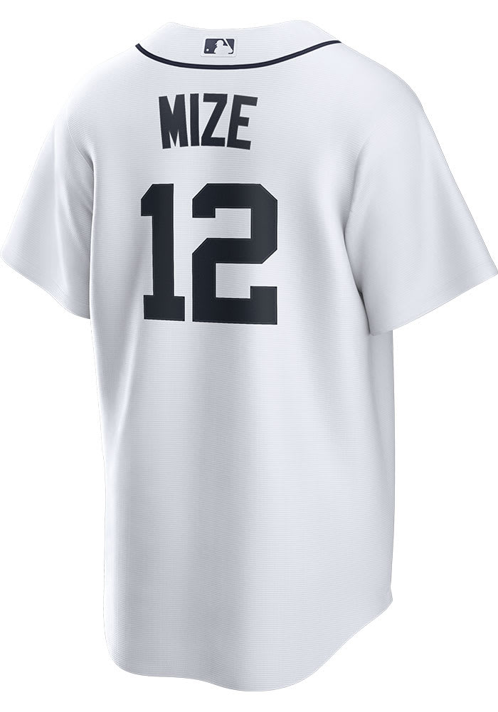 Fanatics (Nike) Casey Mize Detroit Tigers Replica Home Jersey - White, White, 100% POLYESTER, Size L, Rally House
