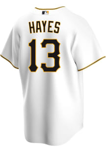 Ke'Bryan Hayes Pittsburgh Pirates Mens Replica Home Jersey - White