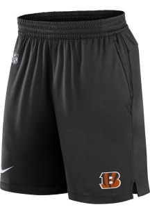 Nike Cincinnati Bengals Mens Black Sideline Knit Shorts