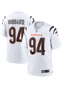 Sam Hubbard  Nike Cincinnati Bengals White Road Football Jersey