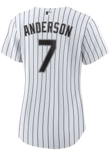 Tim Anderson Chicago White Sox Womens Replica Home Jersey - White