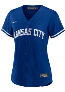 Kansas City Royals Womens Nike Replica Alt Jersey - Blue