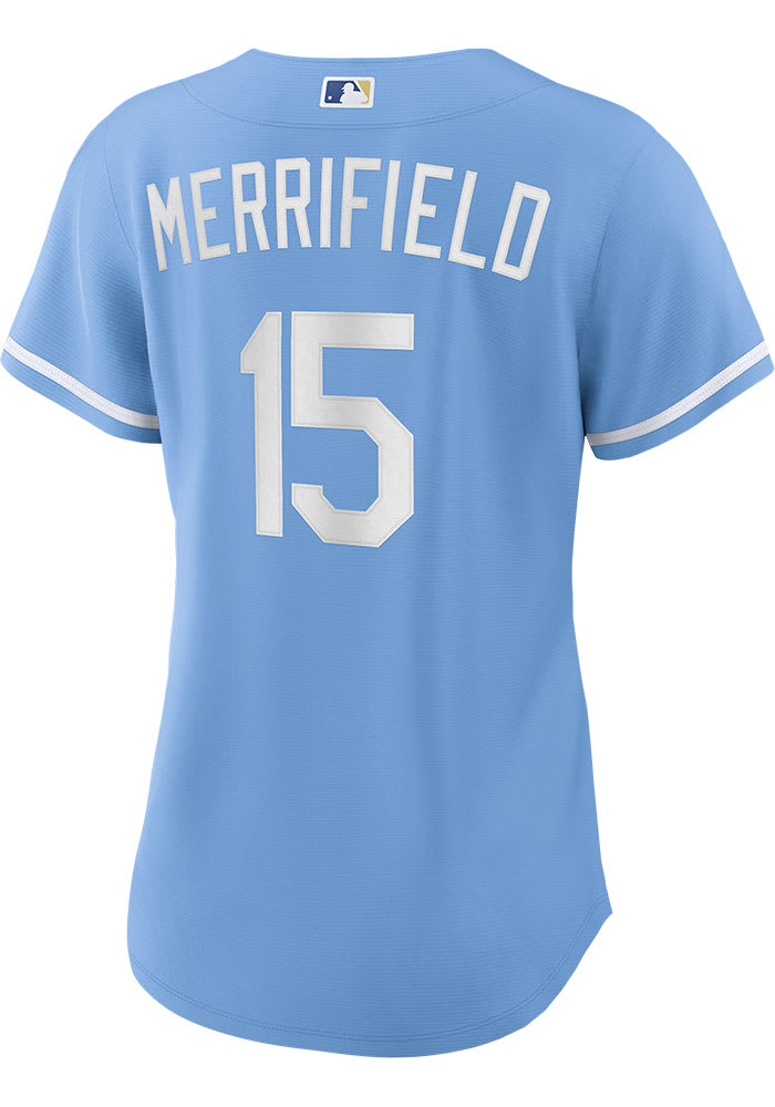 MLB Kansas City Royals City Connect (Whit Merrifield) Men's Replica Baseball  Jersey.