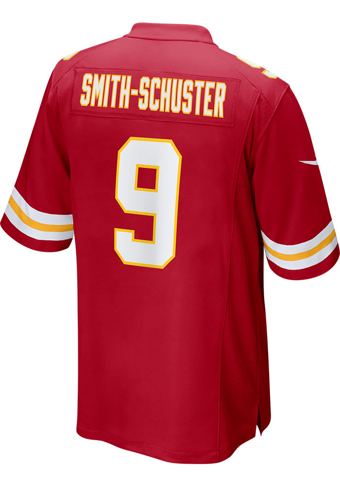 JuJu Smith-Schuster Nike Kansas City Chiefs Red HOME GAME Football Jersey