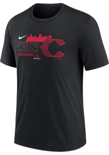 Nike Cincinnati Reds Black City Connect Short Sleeve Fashion T Shirt