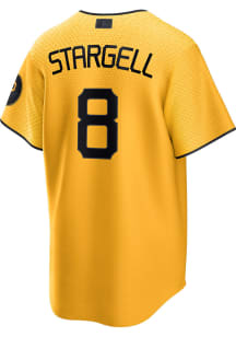 Willie Stargell Pittsburgh Pirates Mens Replica City Connect Jersey - Gold