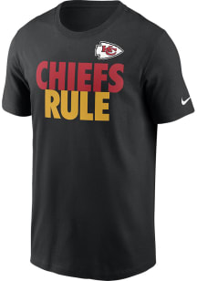 Nike Kansas City Chiefs Black LOCAL SAYING Short Sleeve T Shirt