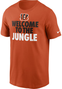 Nike Cincinnati Bengals Orange LOCAL SAYING Short Sleeve T Shirt