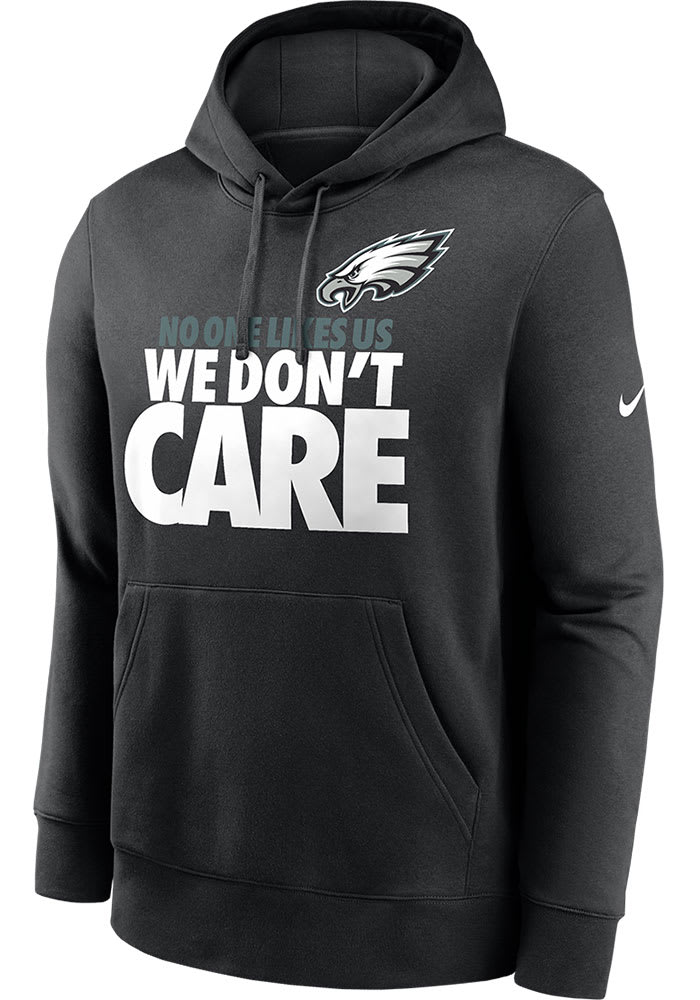 Nike Philadelphia Eagles Mens Black LOCAL GRAPHIC Long Sleeve Hoodie