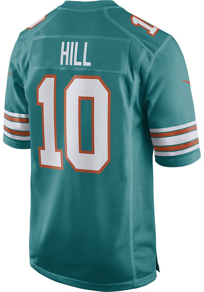 Tyreek Hill Miami dolphins nfl Teal football jersey medium ONLY for