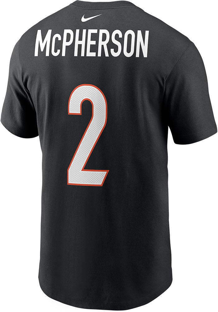 Evan McPherson Bengals Name And Number Short Sleeve Player T Shirt