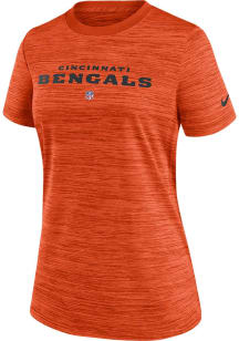 Nike Cincinnati Bengals Womens Orange Sideline T-Shirt