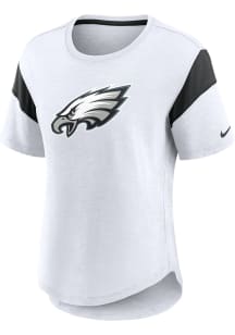 Nike Philadelphia Eagles Womens White Primetime Short Sleeve T-Shirt
