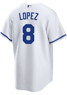 Nicky Lopez Kansas City Royals Mens Replica Home Jersey - White