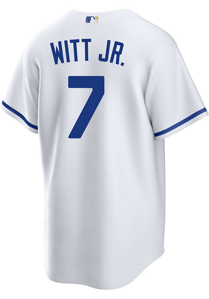 Bobby Witt Jr Kansas City Royals Mens Replica Home Replica Jersey - White