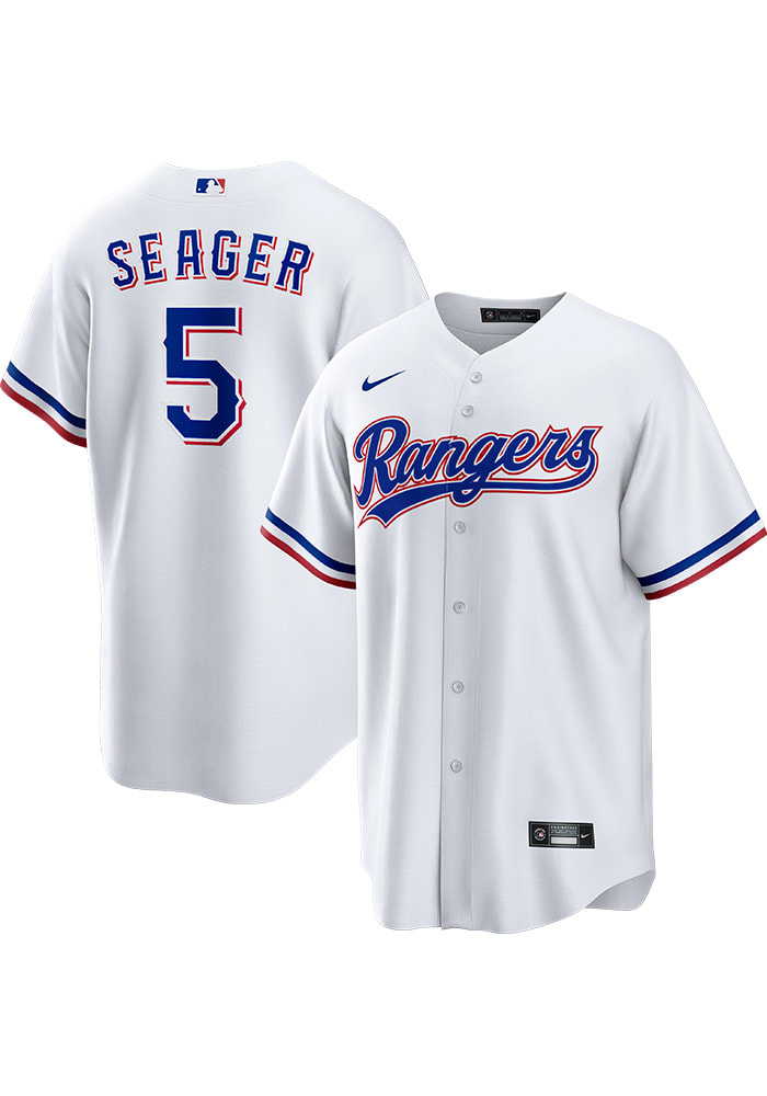Corey Seager Texas Rangers Mens Replica Home Replica Jersey - White