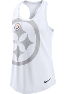 Nike Pittsburgh Steelers Womens White Primetime Tank Top