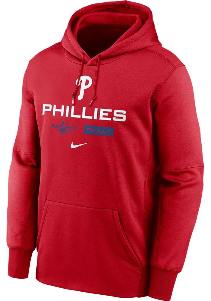 Nike Philadelphia Phillies Mens Red 2022 AC Post Season Dugout Hood