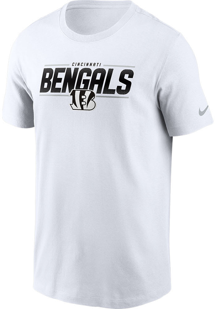 Nike Bengals White Out Short Sleeve T Shirt