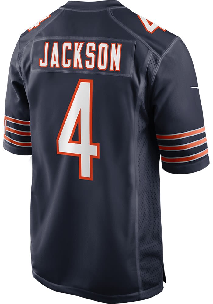 Eddie Jackson Chicago Bears NAVY HOME GAME Jersey - 17325711 Eddie Jackson Chicago Bears NAVY HOME GAME Jersey - 17325711