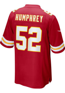 Creed Humprey  Nike Kansas City Chiefs Red Home Game Football Jersey