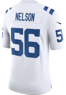 Quenton Nelson Nike Indianapolis Colts Mens White Road Limited Football Jersey