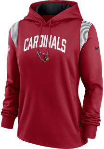 Nike Arizona Cardinals Womens Red Fleece Hooded Sweatshirt