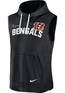 Nike Cincinnati Bengals Black Primetime Althletic Short Sleeve Hoods