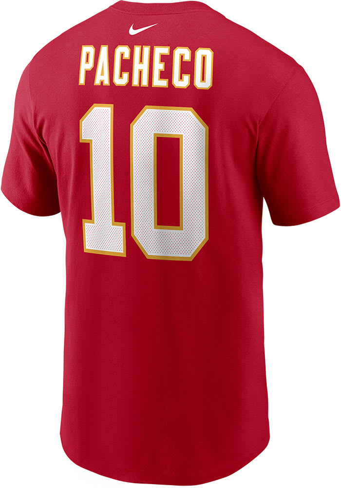 Women's Nike Isiah Pacheco White Kansas City Chiefs Away Game Player Jersey