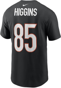 Tee Higgins Cincinnati Bengals Black NAME AND NUMBER Short Sleeve Player T Shirt