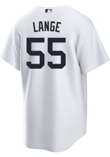 Alex Lange Detroit Tigers Mens Replica Home Jersey - White