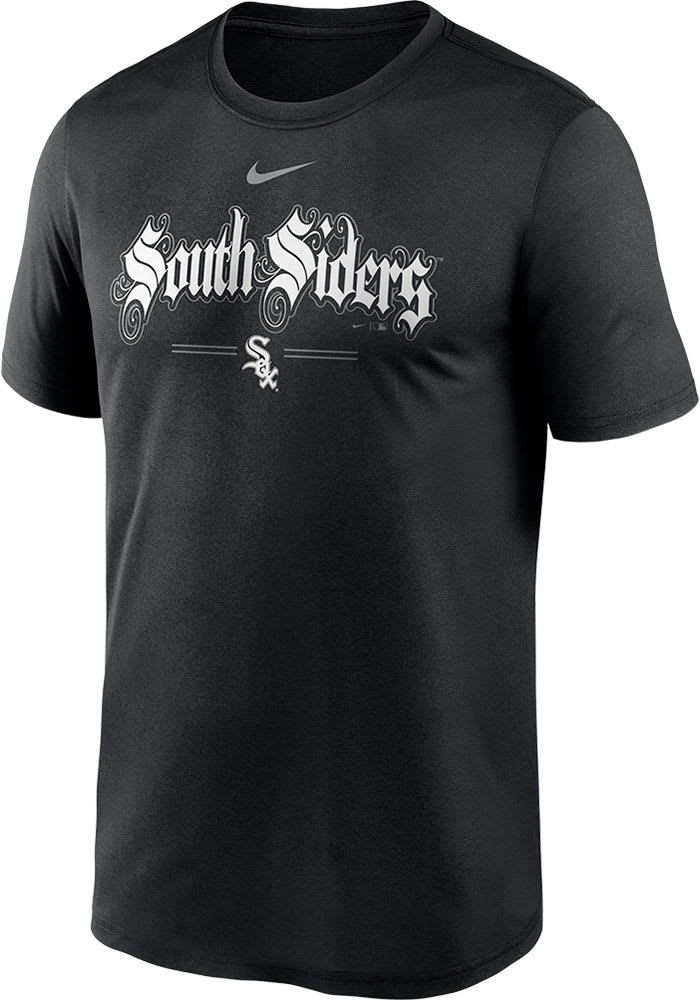 Nike Chicago White Sox BLACK Local South Siders Short Sleeve T