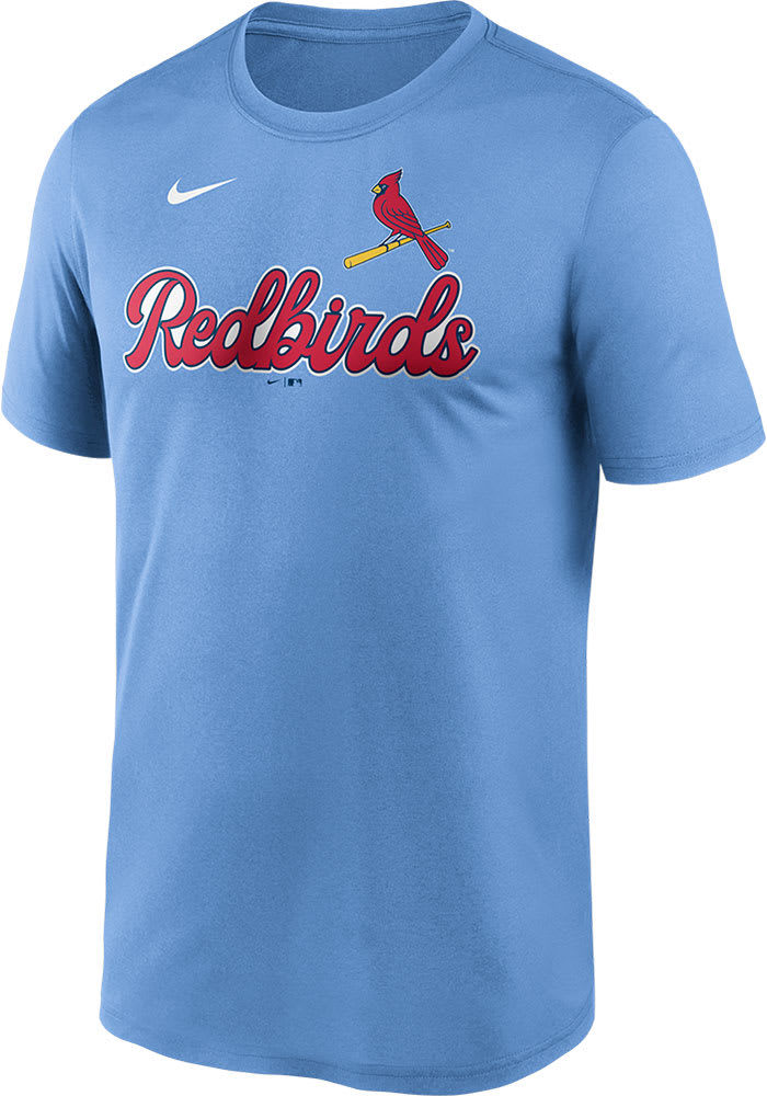 Nike St Louis Cardinals Light Blue Local Nickname Short Sleeve T Shirt