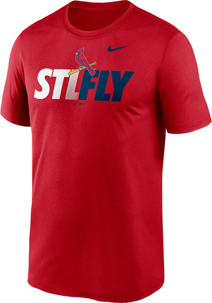 Nike Navy St. Louis Cardinals New Legend Wordmark T-shirt