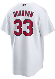 Brendan Donovan St Louis Cardinals Mens Replica Home Jersey - White