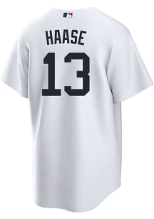 Eric Haase Detroit Tigers Mens Replica Home Jersey - White