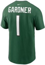 Ahmad Gardner New York Jets Green Name and Number Short Sleeve Player T Shirt