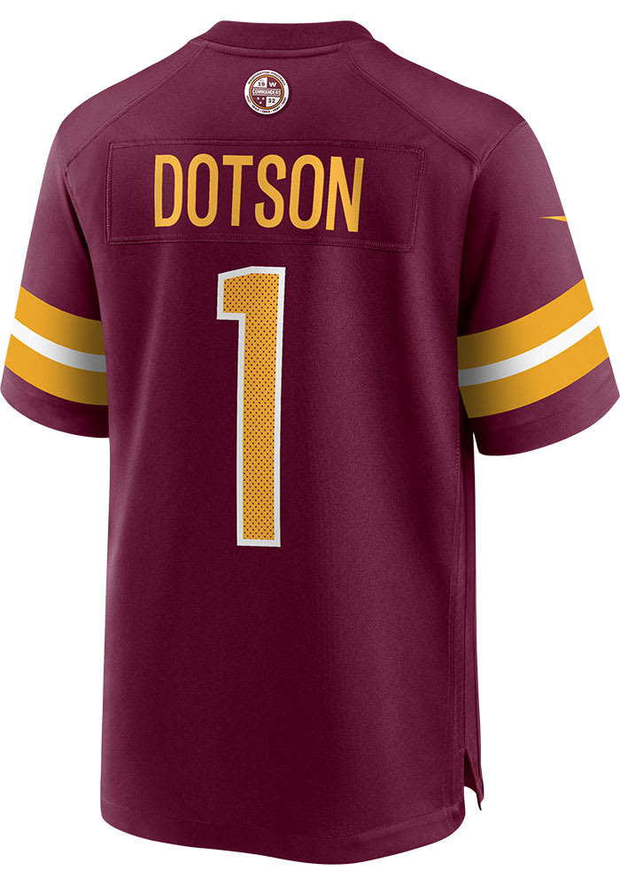 Jahan Dotson Washington Commanders Red HOME Jersey - 17326070