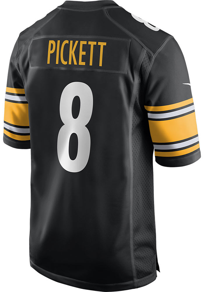 Kenny Pickett Nike Pittsburgh Steelers Black HOME Football Jersey